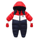 Baby Winter&Autumn Clothes Newborn infant Jumpsuit Inside Fleece Rompers Autumn Overalls Children Outerwear