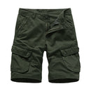 Été hommes Shorts décontracté hommes coton Cargo militaire Shorts mâle ample respirant plage survêtement conseil homme vêtements
