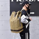 Large capacity Man travel bag mountaineering backpack Men canvas bucket shoulder bags Male Canvas Backpacks