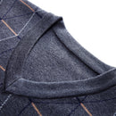 Nouveau pull pour hommes pulls col en V Slim Fit pulls tricot épais chaud automne Style vêtements décontractés hommes