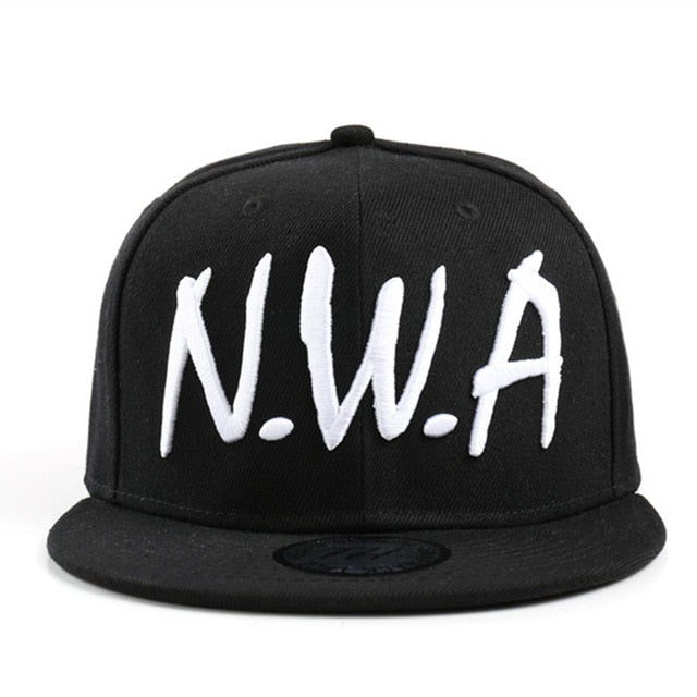 Compton men&women Snapback sport Baseball Cap Vintage Black