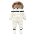 New Winter Infant Baby Boy Girl Romper Thicken Baby Snowsuit  Windproof Warm Jumpsuit For Children Clothes Toddler Outfit