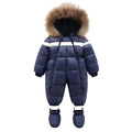 New Winter Infant Baby Boy Girl Romper Thicken Baby Snowsuit  Windproof Warm Jumpsuit For Children Clothes Toddler Outfit