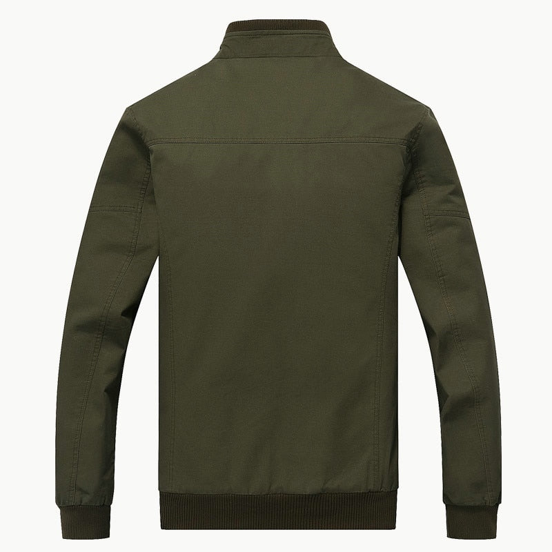 Spring Autumn Bomber Jacket Mens Military Army Workout Windbreaker Tactical Mens Jackets Coats