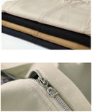 Veste homme printemps automne coupe-vent manteaux homme décontracté solide veste homme vêtements d'extérieur