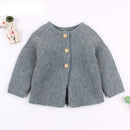 Baby Knitted Sweater Cardigan For Girls Cotton Knitting Long Sleeve Clothing Baby Clothes Infant Clothes Newborn Outwear
