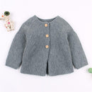 Baby Knitted Sweater Cardigan For Girls Cotton Knitting Long Sleeve Clothing Baby Clothes Infant Clothes Newborn Outwear