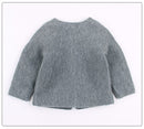 Baby Knitted Sweater Cardigan For Girls Cotton Knitting Long Sleeve Clothing Baby Clothes Infant Clothes Newborn Outwear