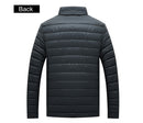 Hommes Bomber Vestes Homme Polaire Épais Chaud Coupe-Vent Veste Hommes Col De Fourrure Baseball Parkas Manteaux Vêtements