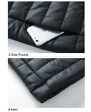 Hommes Bomber Vestes Homme Polaire Épais Chaud Coupe-Vent Veste Hommes Col De Fourrure Baseball Parkas Manteaux Vêtements