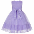 Baby Girl Princess Ball Gown Dress Flower Lace Children Bridemaid For Wedding Formal Party Prom Dresses Children Clothing 2-15 Y