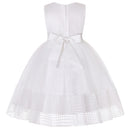 Baby Girl Princess Ball Gown Dress Flower Lace Children Bridemaid For Wedding Formal Party Prom Dresses Children Clothing 2-15 Y