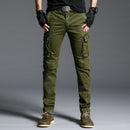 Coton Hommes Pantalon Cargo Armée Tactique Pantalon Mâle Multi-poches Outwear Pantalon Droit Pantalon Militaire Hommes Pantalon Homme