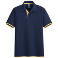Summer Men Casual Polo Shirts Tops Trendy Men's Solid Color Polo Shirt Comfortable Slim Lapel Polo Shirt Male