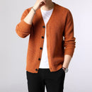 Pull Hommes Cardigan Épais Slim Fit Pulls Tricots Chaud Hiver Style Casual Vêtements Homme