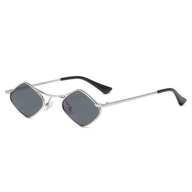 Vintage Sunglasses Men Women Small Metal Frame Sunglasses Retro Classic Square Sun Glasses Women Luxury Eyewear