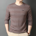Men Slim Fit Long Sleeve t Shirt O Neck Long Sleeve Mens Tops Casual Mens Clothes