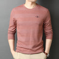 Men Slim Fit Long Sleeve t Shirt O Neck Long Sleeve Mens Tops Casual Mens Clothes