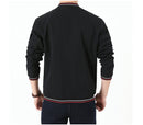 Hommes Bomber Zipper Veste Double-Côté Porter Coton Manteaux Casual Outwear Slim Fit Baseball Vestes Hommes Vêtements