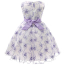 Girls dress dress beauty high-end princess dress lace sequin performance clothing party costume girls dress