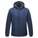 Veste de sport d'hiver pour hommes Casual Outdoor Coupe-vent Thermique Manteaux à capuche Polaire Vestes chaudes Vêtements pour hommes