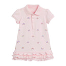 Frocks for Girls Summer Baby Girl Vestiods Children Clothes Toddler Rainbow Dresses for Kids 2-7 Years