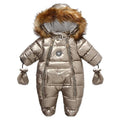 New Winter Infant Baby Boy Girl Romper Thicken Baby Snowsuit  Windproof Warm Jumpsuit For Children Clothes Toddler Outfit