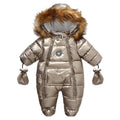 Barboteuse d'hiver pour bébé garçon et fille, combinaison de neige épaisse, coupe-vent, chaude, vêtements pour enfants en bas âge, nouvelle collection