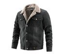 Winer Hommes Denim Veste À La Mode Polaire Chaud Denim Veste Mâle Bomber Coupe-Vent Cowboy Manteaux Vêtements