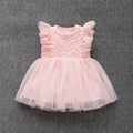 Baby summer dress girls princess lace dress baby christening baptism gown party wedding 0-12 months photo shooting cute dress