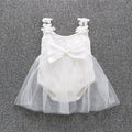 1pc Newborn infant Baby clothes girls wedding daily photo shooting bodysuit cotton jumpers summer 3 6 9 12 M baby playsuit