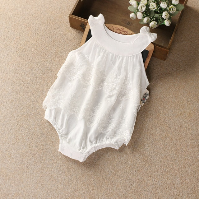 Bébé été body infantile filles princesse robe bébé baptême baptême robe fête mariage