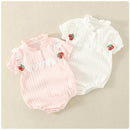 1 pièces été nouveau-né bébé fille floral doux coton body combinaison tenue vêtements bébé vêtements costume décontracté