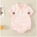 1 pièces été nouveau-né bébé fille floral doux coton body combinaison tenue vêtements bébé vêtements costume décontracté