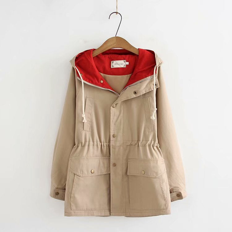 women's jacket female version wild loose short coat casual oversized outerwear