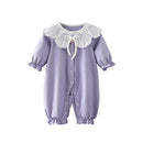 Baby Romper Kids Spring Toddler Outfits Baby Girls Clothes purple