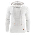 Vintage Hoodie for Men Long Sleeve Hooded Sweatshirts Male Casual Solid Color Regular Loose Hoodies