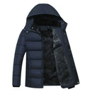 Streetwear hiver hommes épais manteaux chauds hommes vestes rembourré décontracté à capuche thermique Parka nouveaux hommes pardessus hommes vêtements