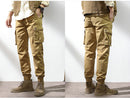 Haute qualité kaki pantalons décontractés hommes militaire tactique Joggers Cargo pantalon multi-poches mode noir hommes pantalons