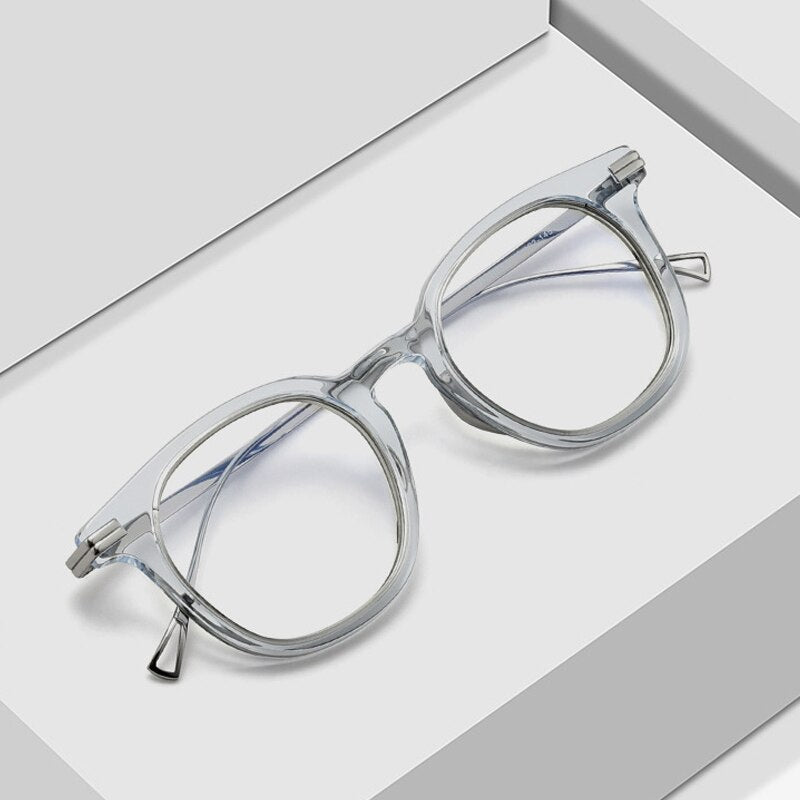 Vintage Titanium Glasses Frame Men Luxury Brand Designer Optical Eyeglasses Frame Women Prescription Acetate Eyewear