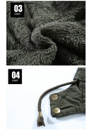 Hiver hommes vestes polaire chaud coupe-vent vestes mâle extérieur épaissir militaire thermique à capuche vestes vêtements