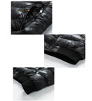 Hiver hommes vestes thermiques nouveaux hommes coton épais chaud sweats à capuche manteaux décontracté extérieur deux côtés porter vestes vêtements pour hommes