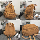 Student Female Cotton Canvas Backpack Kawaii Women Vintage School Bag Teenage Girl Cute Backpacks Fashion Ladies Luxury Bag Book