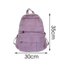 Student Female Cotton Canvas Backpack Kawaii Women Vintage School Bag Teenage Girl Cute Backpacks Fashion Ladies Luxury Bag Book
