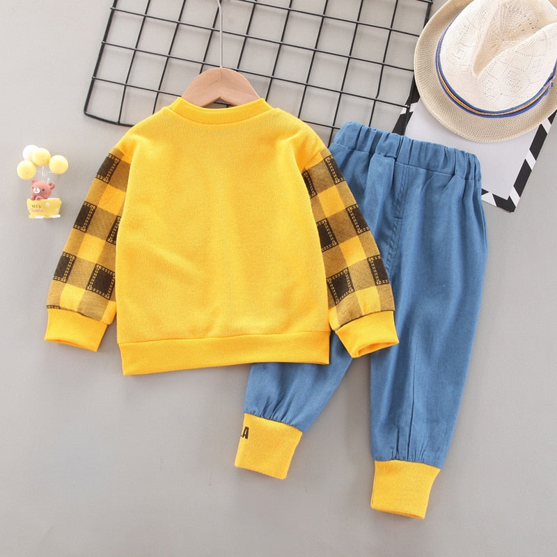 Baby boy clothes summer 2-piece cotton vest short-sleeve shorts suits for boys casual suits children's clothes baby suit