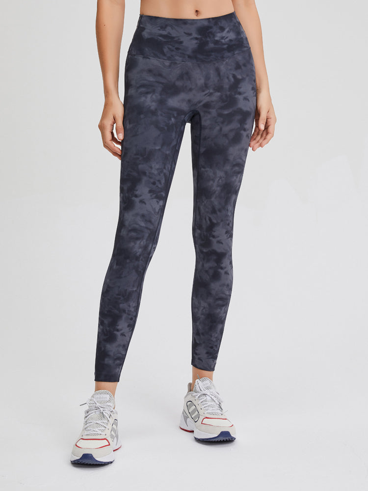25 "rythme cravate colorant Yoga Leggings pas de couture avant femmes pantalons de Yoga beurre doux Leggings Sport femmes Fitness