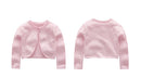 Newest Baby Girls Knitted Sweater Jacket lovely Shrug Short Cardigan for Bridesmaids  Air conditioning Shirt