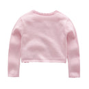 Newest Baby Girls Knitted Sweater Jacket lovely Shrug Short Cardigan for Bridesmaids  Air conditioning Shirt