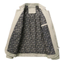 Veste homme printemps automne coupe-vent manteaux homme décontracté solide veste homme vêtements d'extérieur