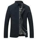 Veste homme printemps automne coupe-vent manteaux homme décontracté solide veste homme vêtements d'extérieur